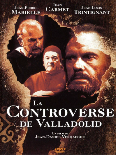 Imagen 3. Portada de la película La controverse de Valladolid del autor Jean-Daniel Verhaeghe: www.filmaffinity.com/es/film359259.html