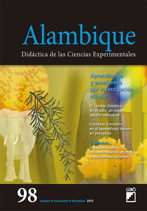 REVISTA ALAMBIQUE - 98 (OCTUBRE 19) - Aprendiendo y enseñando por investigación escolar