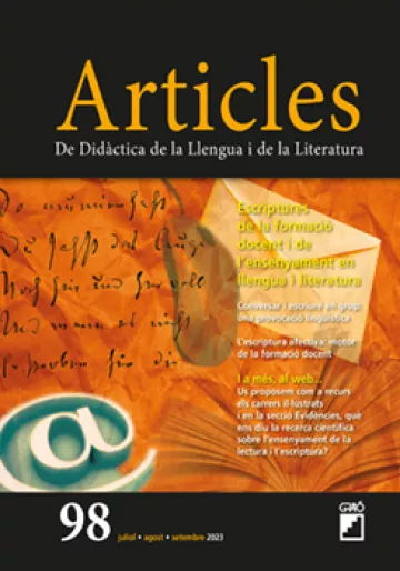 Escriptures de la formació docent i de l’ensenyament en llengua i literatura
