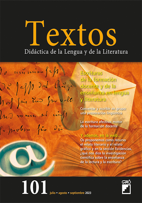 REVISTA TEXTOS – 101 (ABRIL 23) – Escrituras de la formación docente y de la enseñanza en lengua y literatura